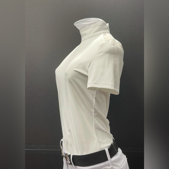 Equestrian Show Shirt Equisite White - Picture 4 of 5